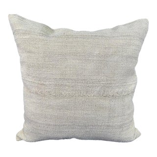 Turkish Hemp Pillow Cushion Natural Beige Pillow Cushion Cover 24x24 For Sale
