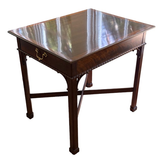 Stickley Chinese Chippendale Side Table For Sale