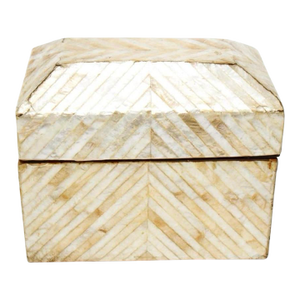Late 20th Century Tessellated Jewelry Box