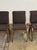 Textile 1950s Pulaski Dining Chairs - Set of 4 For Sale - Image 7 of 12