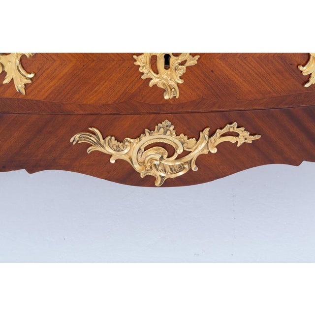 Wood French Louis XV Commode, 1880s For Sale - Image 7 of 9