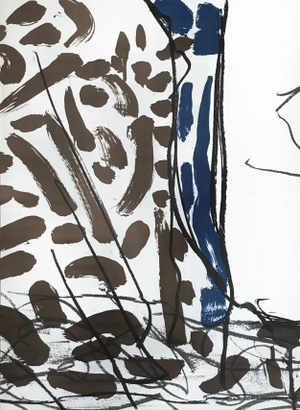Riopelle Lithograph Dm09208 Derriere Le Miroir 1970