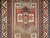 Antique Fachralo Kazak Rug, Hand-Knotted Wool, Red & Green, Caucasus, 3' x 5' For Sale - Image 12 of 15