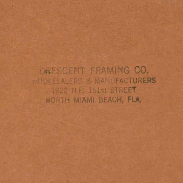 Red Early 20th Century Antique "The Morning" Hand-Colored Oval Print by Hamilton & Bartolozzi, Framed For Sale - Image 8 of 8