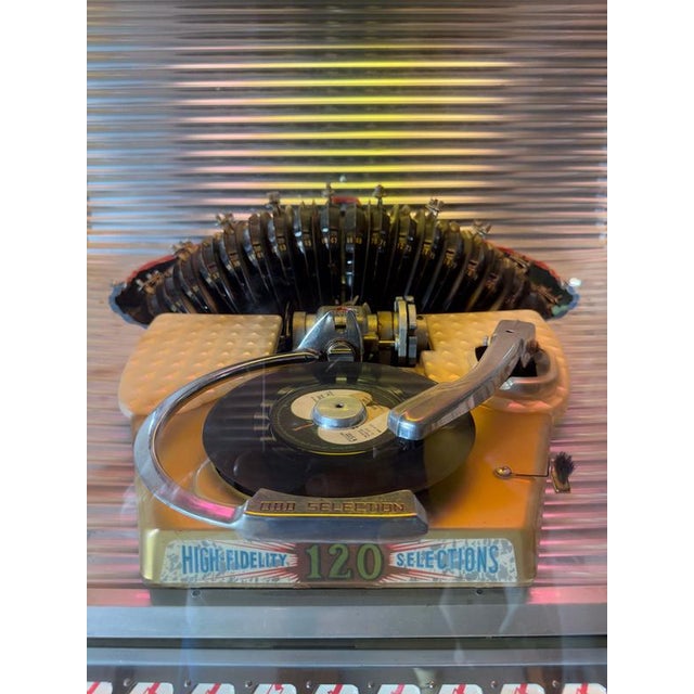 Rock-Ola 1448 Icicle Model Jukebox, 1955 For Sale - Image 4 of 18