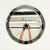 Marvelous and rare round double-beveled mirror designed by Antonio Lupi and produced by Cristal-Luxor in Italy during the...