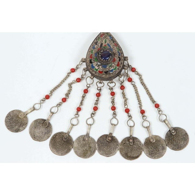 Vintage Berber Fibulas by Moroccan Artisans, Handcrafted 1960s For Sale - Image 4 of 9