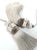 Shabby Chic Silver Key Tassels With Cut Ruche - a Pair For Sale - Image 3 of 12