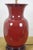 Late 20th Century Late 20th Century Chinese Chinoiserie Oxblood Red Porcelain Mantel Vase Urn Table Lamp 34" For Sale - Image 5 of 17