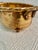 Vintage Hammered Brass Cachepot Planter With Paw Feet and Decorative Handles For Sale - Image 4 of 11