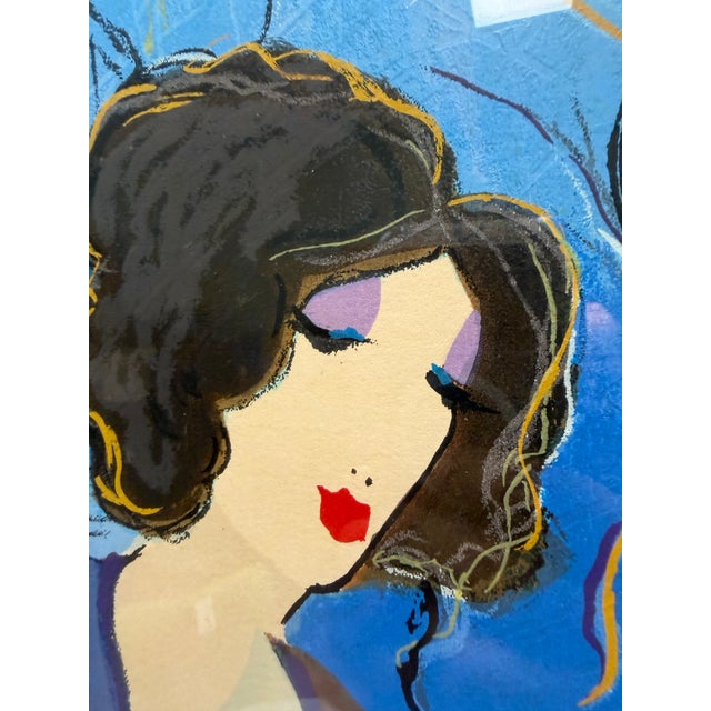 Add a sophisticated splash of Mid-Century color to your space with this elegantly framed, authentic limited-edition...