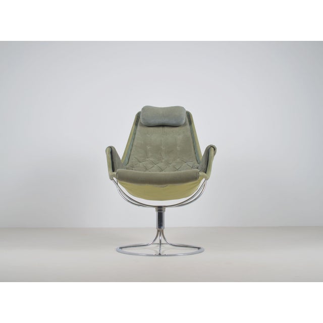 Bruno Mathsson Vintage Swedish Jetson Armchair by Bruno Mathsson for Dux, 1970s For Sale - Image 4 of 12
