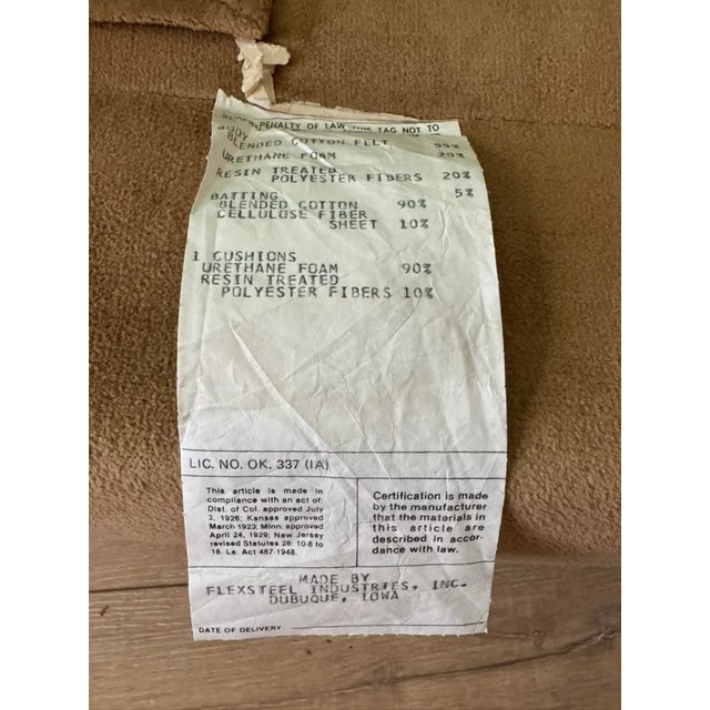 Vintage 1970s Postmodern Swivel Barrel Chairs by Flexsteel - A Pair For Sale - Image 10 of 10