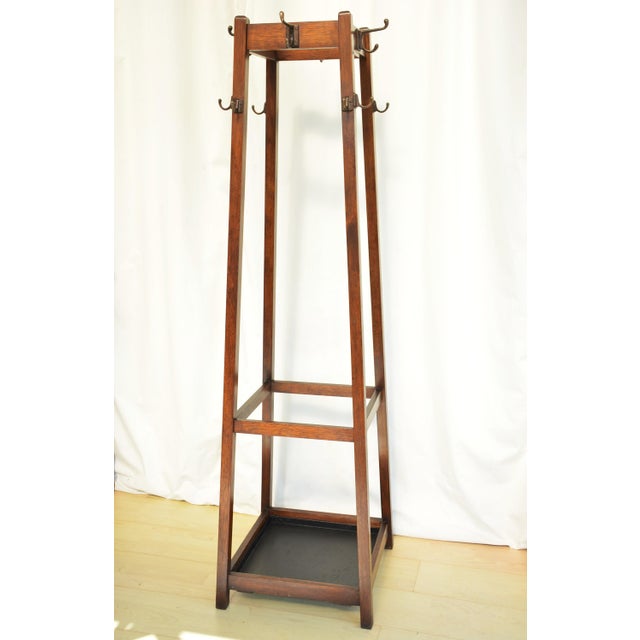 English Arts and Crafts Coat Stand, 1900 For Sale - Image 4 of 18