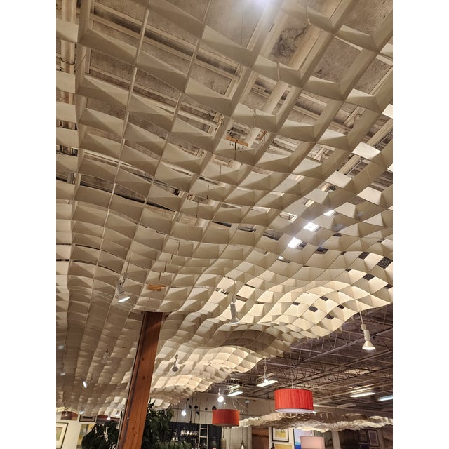 60 Sections Available 200.00ea Unique custom Wave Acoustic Ceiling System available from a large Chicago showroom. This is...