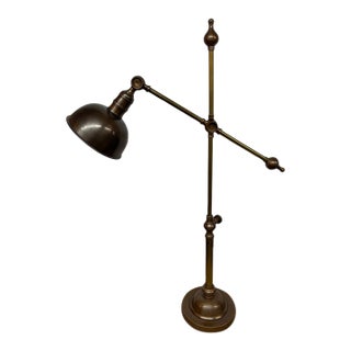 Pottery Barn Articulated Pharmacy Task Lamp For Sale