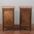 Red Vintage Bedside Tables with Red Marble Tops, 20th Century, Set of 2 For Sale - Image 8 of 9
