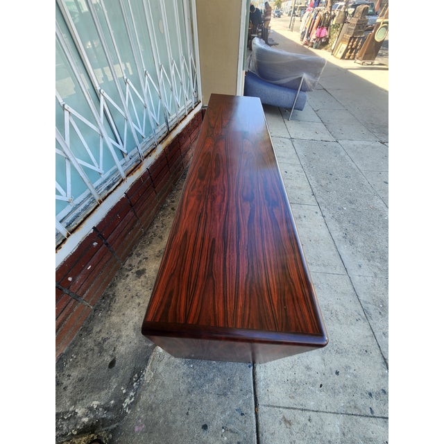 1970s 1970s Danish Modern Rosewood Dresser For Sale - Image 5 of 10