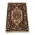 Heriz Rug 2′ X 3’1” Ivory Wool Traditional Hand-Knotted Oriental Carpet For Sale