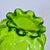 14” Kanawha Dark Uranium Glass Swung Vase – Uv Reactive Vintage Art Glass For Sale - Image 4 of 5
