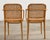 Tan Set of Four Thonet Prague Bentwood Armchairs by Josef Hoffman For Sale - Image 8 of 18