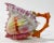 Antique Royal Bayreuth spikey shell creamer pitchers with vibrant colors of pink, green, brown, and orange. Shape and...