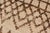 Moroccan Trellis Beige/Brown Wool Rug - 5'1'' X 8'1'' For Sale - Image 4 of 10