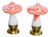Vintage Mushrooms Table Lamps, 1980s, Set of 2 For Sale