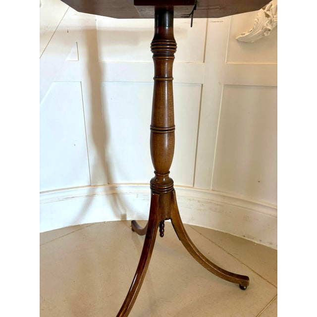 Antique Regency Mahogany Adjustable Reading or Music Table, 1820s For Sale - Image 13 of 18