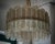 Chandelier in Smoky Art Glass and Brass, 2000 For Sale - Image 4 of 10
