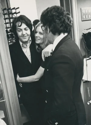 Henry Grossman, Paul Mccartney, Partner, Black and White Photograph 17,7 X 20,3 Cm 1970