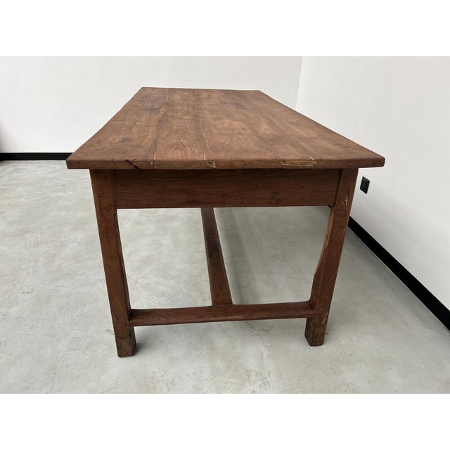 Work Table in Cherry and Acacia, 1930s For Sale - Image 10 of 18