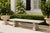 Italian Neoclassical Carved White Marble Bench With Scroll Pedestal Legs For Sale - Image 9 of 11