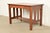Stickley Brothers Style Antique Mission Oak Arts & Crafts Writing Desk, Newly Refinished For Sale - Image 14 of 14