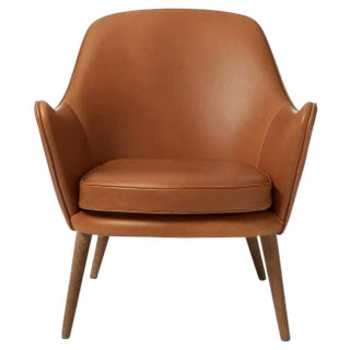 Dwell Lounge Chair in Silk Camel by Warm Nordic For Sale