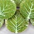 Olive Portuguese Belo Olive Green Cabbage Leaf Plates, S/8 – 1930-1950 For Sale - Image 8 of 12
