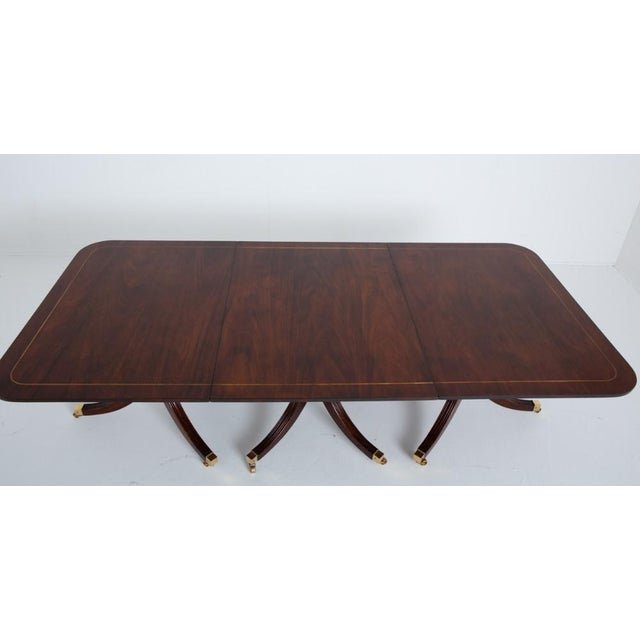 19th Century Regency Revival Dining Table, 1880s For Sale - Image 5 of 10