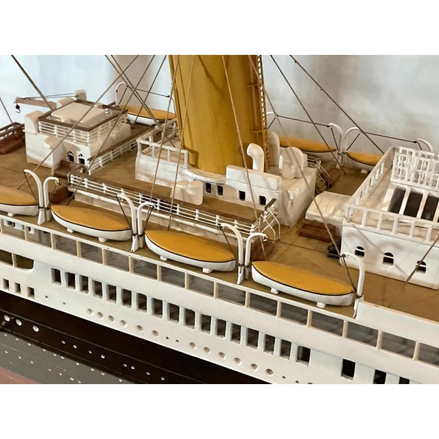 Six Foot Model of the Titanic For Sale - Image 9 of 12