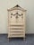 1920s French Provincial Louis XV Style Hand-Painted Jewelry Armoire/Lingerie Chest For Sale In West Palm - Image 6 of 15