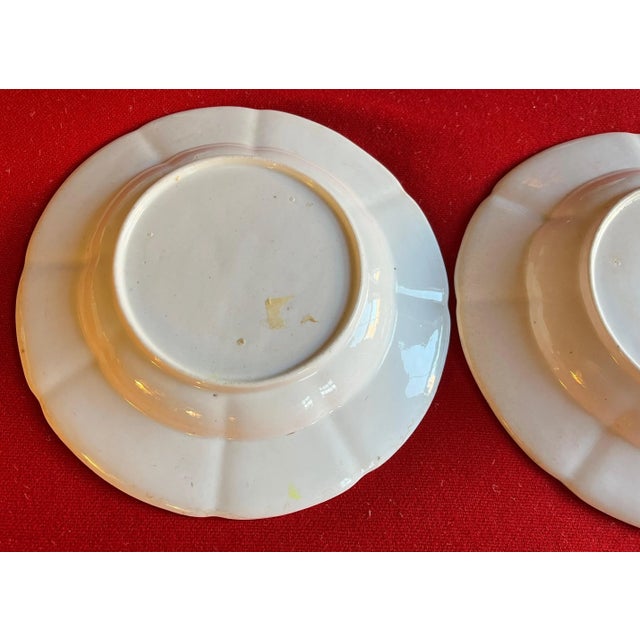 Ceramic Antique 18th Century George II Bow Porcelain Soup Bowls Decorated With Two Quails in the Kakiemon Taste - a Pair For Sale - Image 7 of 9