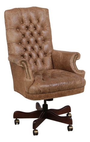 Lexington Tufted Leather Executive Desk Chair