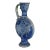 Antique German Westerwald Cobalt Blue Salt Glaze Stoneware Pitcher Jug Ewer For Sale