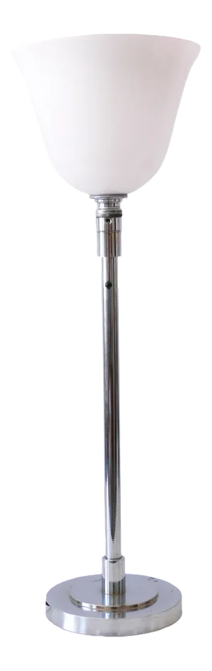 Art Deco Bauhaus French Table Lamp or Floor Lamp from Mazda, 1930s