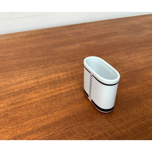 Small Vintage German Postmodern Cult Metropolitan Vases by Dieter Sieger for Arzberg, 1980s, Set of 2, in Very Good...