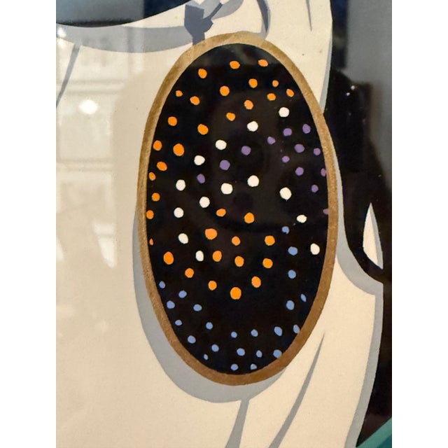 1980s Stylish Woman, Serigraph by Leal For Sale - Image 5 of 6