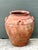 This exceptional vintage terracotta urn is a celebration of artisanal studio pottery and Mediterranean-inspired folk art....
