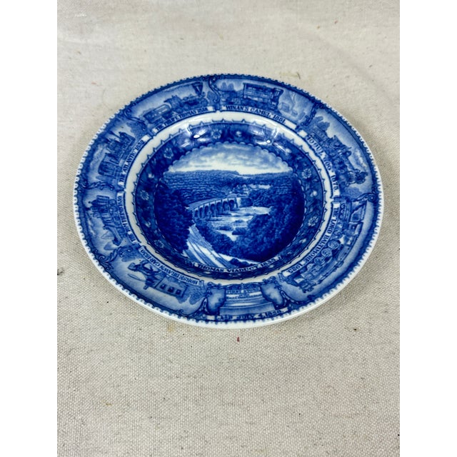 Ceramic Baltimore & Ohio Railroad Souvenir Plate For Sale - Image 7 of 8