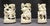 Antique Rajasthani Indian Ivory Colored Bone Complete Hand Carved Chess Set For Sale - Image 9 of 13