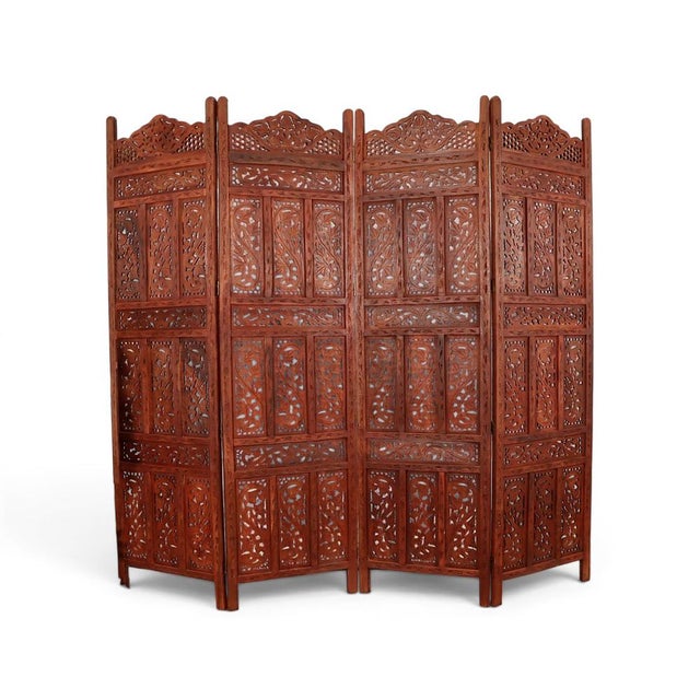 Vintage Double-Sided Room Divider in Teak, 2000s For Sale - Image 16 of 16