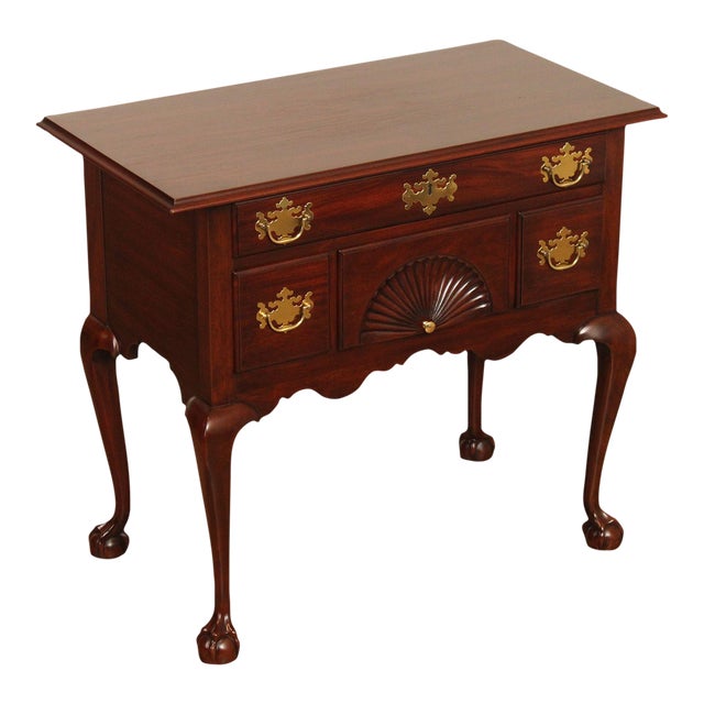 Henkel Harris SPNEA Chippendale Style Mahogany Lowboy For Sale